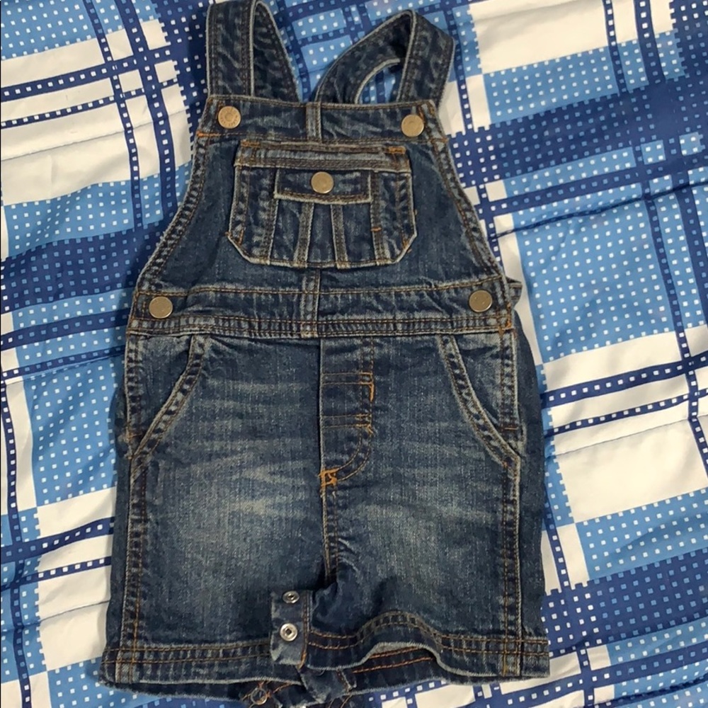 Infant Boy Overalls With Hat